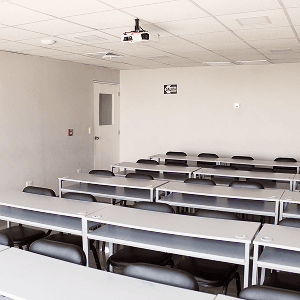 Imagen de sala de capacitación